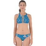 About-space-seamless-pattern Perfectly Cut Out Bikini Set