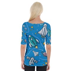 Wide Neckline T-Shirt 