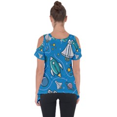Cut Out Side Drop T-Shirt 
