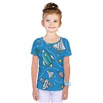 About-space-seamless-pattern Kids  One Piece Tee