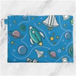 About-space-seamless-pattern Canvas Cosmetic Bag (XXL)