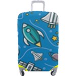 About-space-seamless-pattern Luggage Cover (Large)