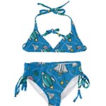 About-space-seamless-pattern Kids  Classic Bikini Set