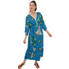 Grecian Style  Maxi Dress 