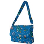 About-space-seamless-pattern Full Print Messenger Bag (L)