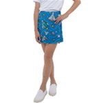 About-space-seamless-pattern Kids  Tennis Skirt