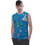 About-space-seamless-pattern Men s Regular Tank Top