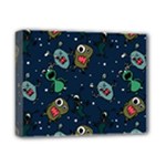 Monster-alien-pattern-seamless-background Deluxe Canvas 14  x 11  (Stretched)