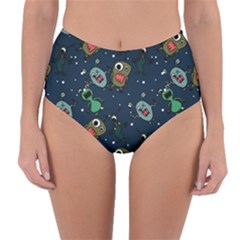Reversible High-Waist Bikini Bottoms 