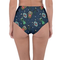 Reversible High-Waist Bikini Bottoms 
