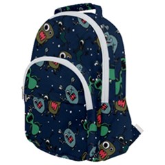 Rounded Multi Pocket Backpack 