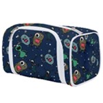 Monster-alien-pattern-seamless-background Toiletries Pouch