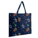 Zipper Large Tote Bag 