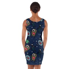 Wrap Front Bodycon Dress 