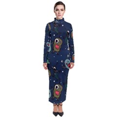 Turtleneck Maxi Dress 
