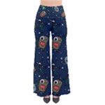 Monster-alien-pattern-seamless-background So Vintage Palazzo Pants