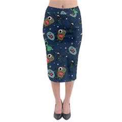 Midi Pencil Skirt 