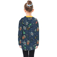 Kids  Double Breasted Button Coat 