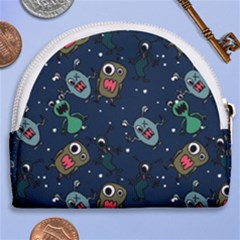 Horseshoe Style Canvas Pouch 