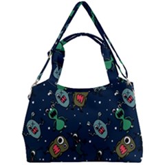 Double Compartment Shoulder Bag 