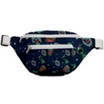 Monster-alien-pattern-seamless-background Fanny Pack