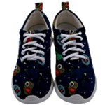 Monster-alien-pattern-seamless-background Mens Athletic Shoes