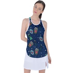 Racer Back Mesh Tank Top 