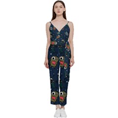 V-Neck Camisole Jumpsuit 