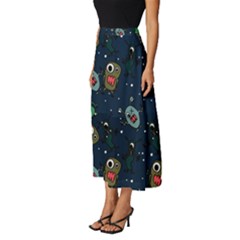 Classic Midi Chiffon Skirt 