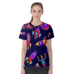 Space-patterns Women s Cotton Tee