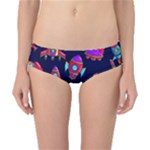 Space-patterns Classic Bikini Bottoms