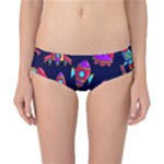 Space-patterns Classic Bikini Bottoms