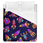 Space-patterns Duvet Cover (Queen Size)