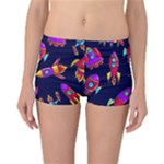 Space-patterns Reversible Boyleg Bikini Bottoms