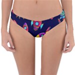 Space-patterns Reversible Hipster Bikini Bottoms