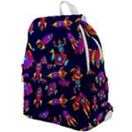 Space-patterns Top Flap Backpack