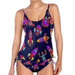 Space-patterns Tankini Set