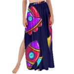 Space-patterns Maxi Chiffon Tie-Up Sarong