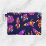 Space-patterns Canvas Cosmetic Bag (Large)