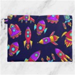 Space-patterns Canvas Cosmetic Bag (XXL)