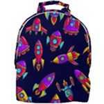 Space-patterns Mini Full Print Backpack