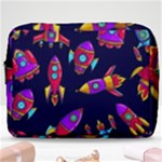 Space-patterns Make Up Pouch (Large)