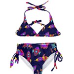 Space-patterns Kids  Classic Bikini Set