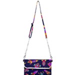 Space-patterns Mini Crossbody Handbag