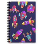 Space-patterns 5.5  x 8.5  Notebook