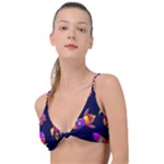 Space-patterns Knot Up Bikini Top