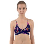 Space-patterns Wrap Around Bikini Top