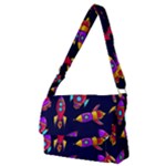 Space-patterns Full Print Messenger Bag (M)