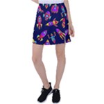 Space-patterns Tennis Skirt