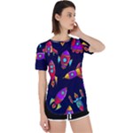 Space-patterns Perpetual Short Sleeve T-Shirt